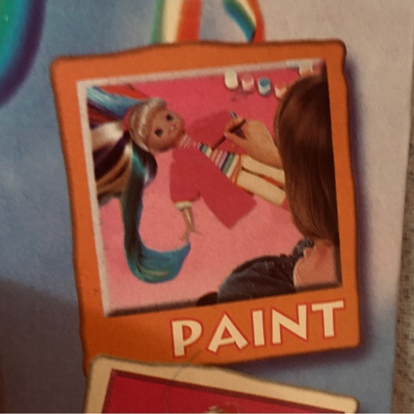 RAINBOW BRITE COLOR GLO DOLL Amber 9” Original Sealed Pack Rare - Picture 8 of 14